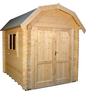 12ft x 8ft Wide Aldford Log Cabin