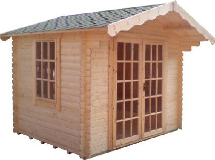 8ft x10ft Wide Lotherton Log Cabin