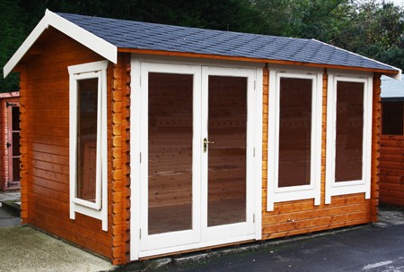 20ft x 14ft Wide Sherbourne Log Cabin